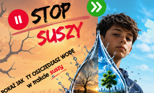 Plakat stop suszy